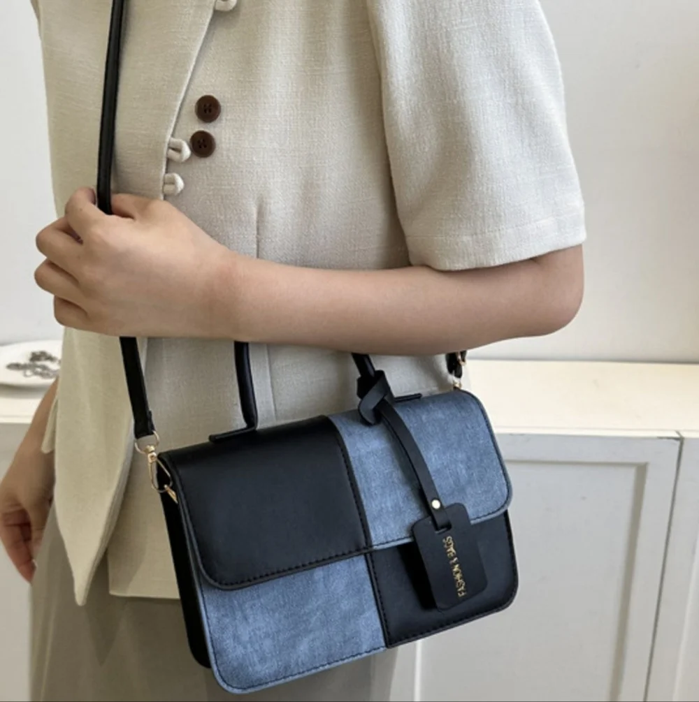 Cora Street Style Crossbody - Black